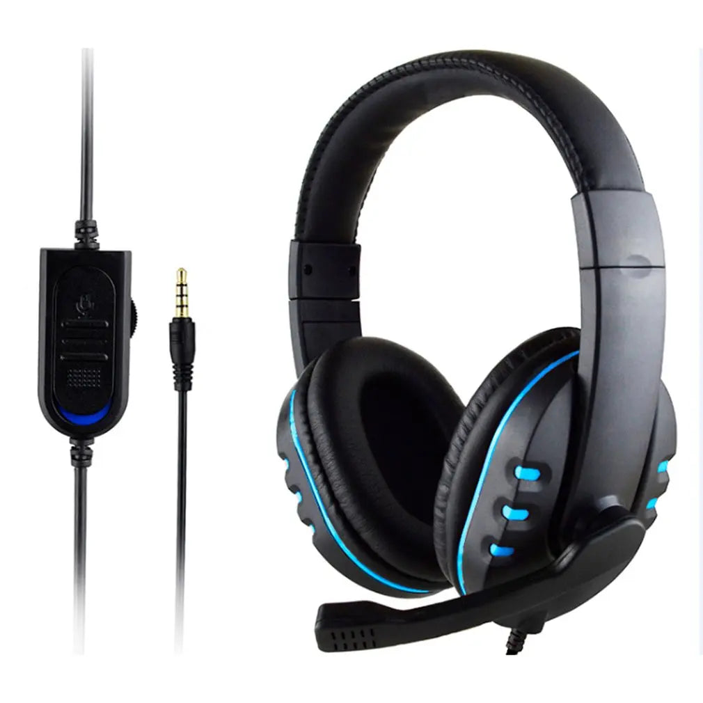 Gaming Headset 3.5mm Wired With Microphone for PS4,PC&Laptop